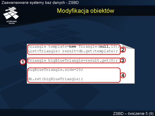 Modyfikacja obiektów