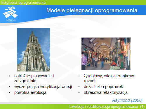 Modele pielęgnacji oprogramowania