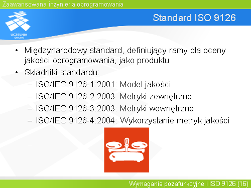 Standard ISO 9126(2)
