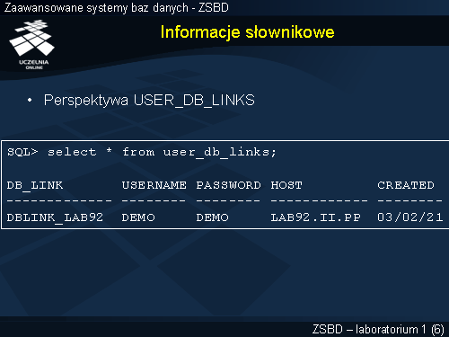 Informacje słownikowe