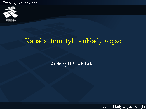Systemy wbudowane