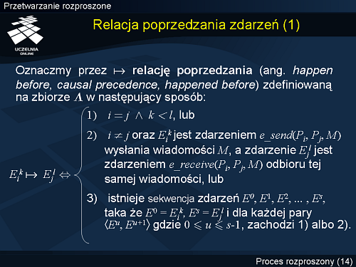 Relacja poprzedzania zdarzeń