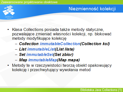 Niezmienność kolekcji