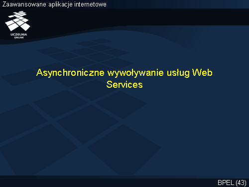 Asynchroniczne wywoływanie usług Web Services