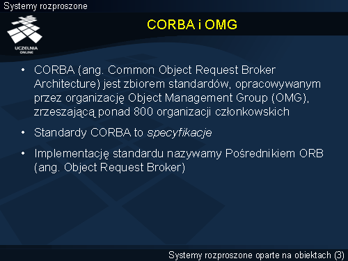CORBA i OMG