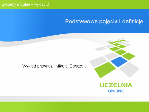 Podstawowe pojecia i definicje