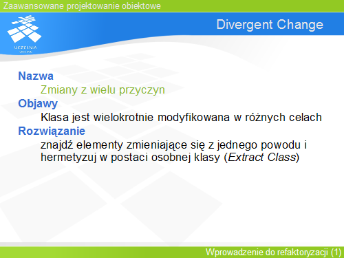 Divergent Change