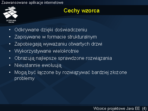 Cechy wzorca