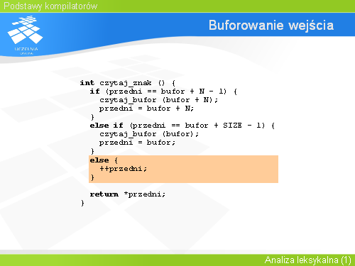 Buforowanie wejścia(12)