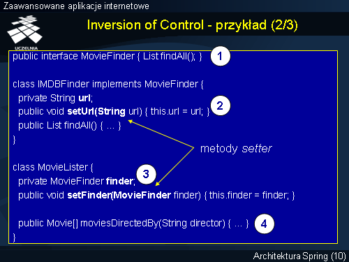 Inversion of Control - przykład (2/3)