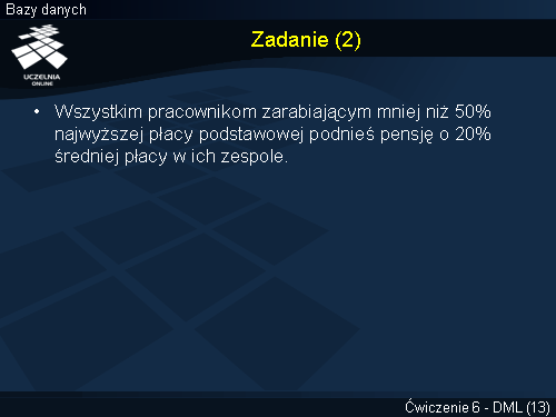 Zadanie (2)