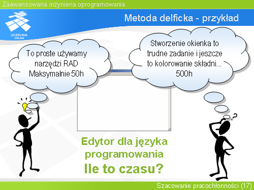 Metoda delficka - przykład