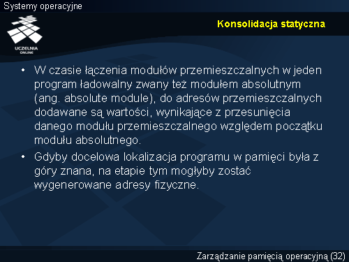 Konsolidacja statyczna