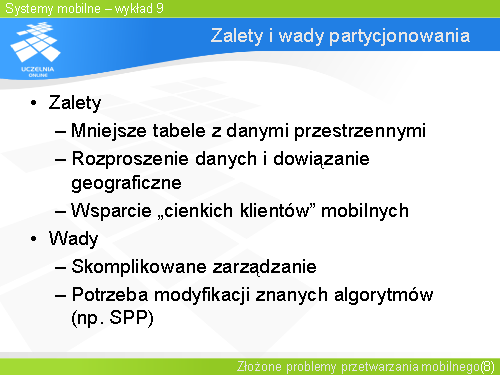 Zalety i wady partycjonowania