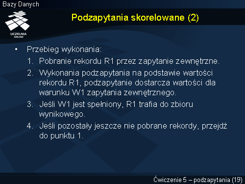 Podzapytania skorelowane (2)