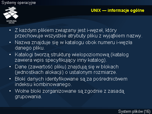 UNIX — informacje ogólne