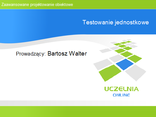 Testowanie jednostkowe