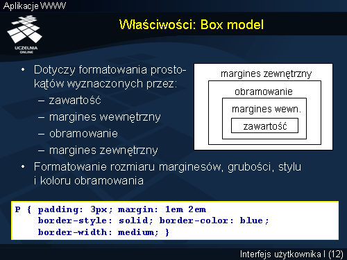 Właściwości: Box model