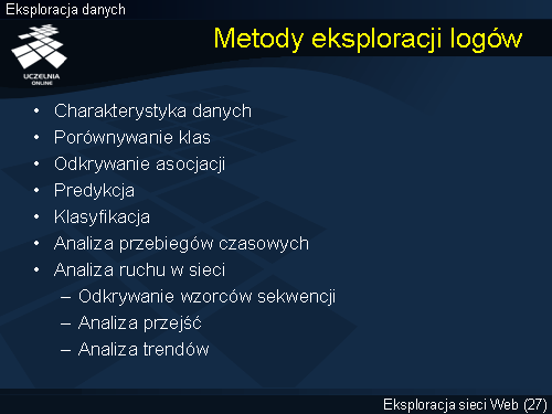 Metody eksploracji logów