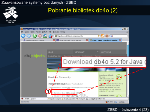 Pobranie bibliotek db4o (2)