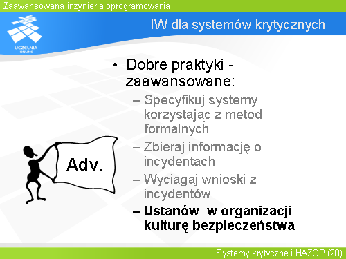IW dla systemów krytycznych(4)