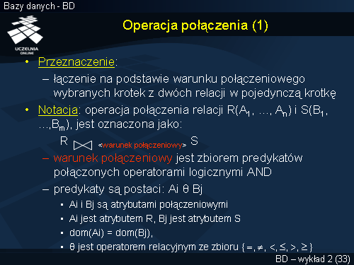 Operacja połączenia (1)