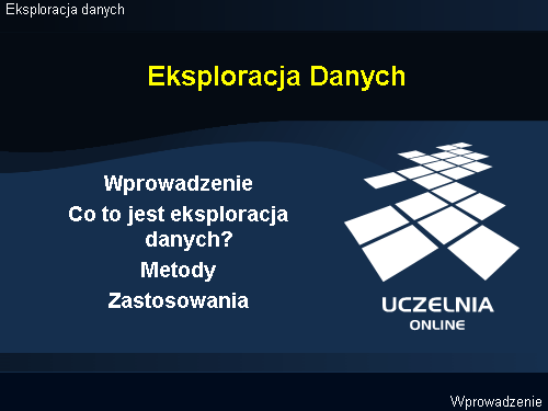 Eksploracja Danych