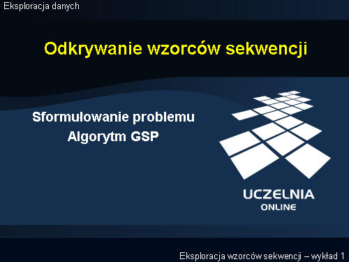Odkrywanie wzorców sekwencji