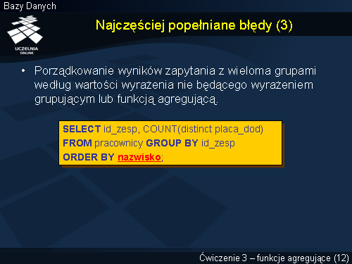 Najczęściej popełniane błędy (3)