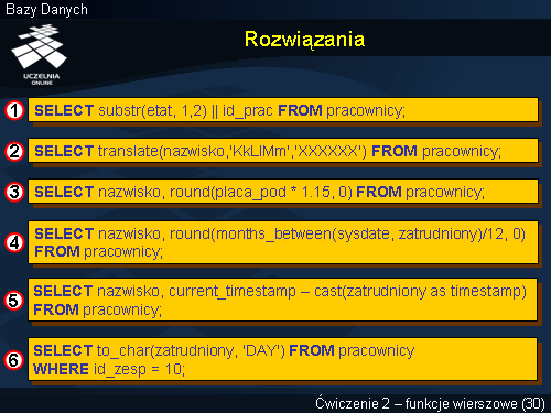 Rozwiązania