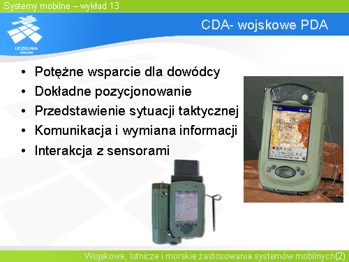 CDA- wojskowe PDA