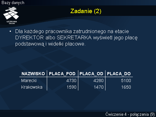 Zadanie (2)