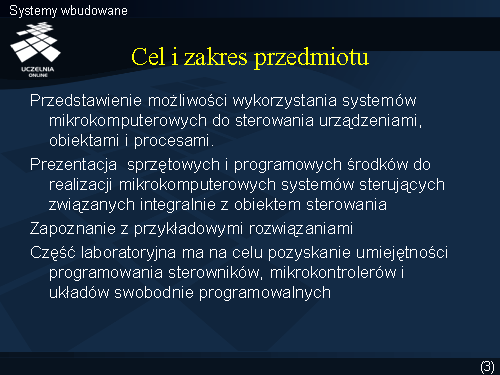 Systemy wbudowane
