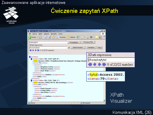 Ćwiczenie zapytań XPath