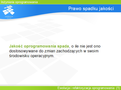 Prawo spadku jakości