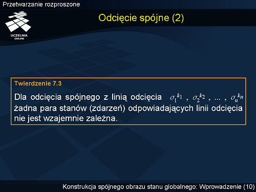 Odcięcie spójne (2)