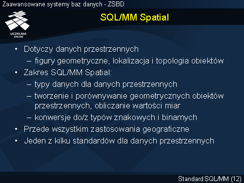 SQL/MM Spatial