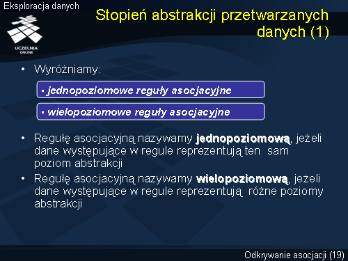 Stopień abstrakcji przetwarzanych danych (1)
