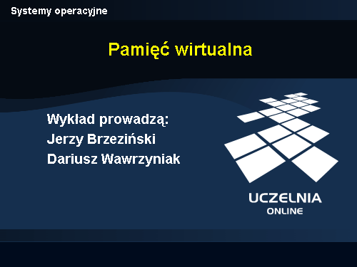 Systemy operacyjne