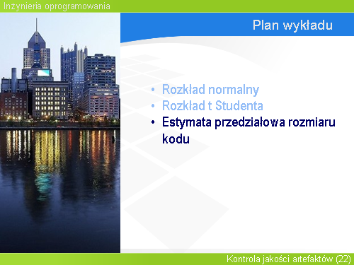 Plan wykładu(1)