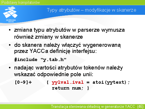 Typy atrybutów – modyfikacje w skanerze