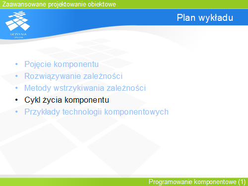 Plan wykładu