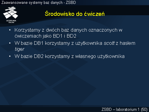Środowisko do ćwiczeń