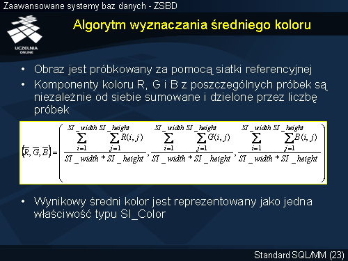 Algorytm wyznaczania średniego koloru