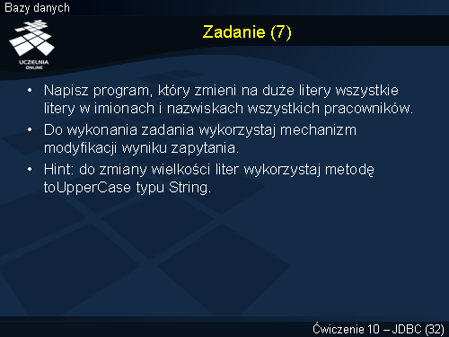 Zadanie (7)