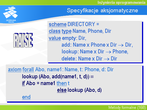 Specyfikacje aksjomatyczne