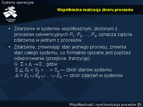 Współbieżna realizacja zbioru procesów