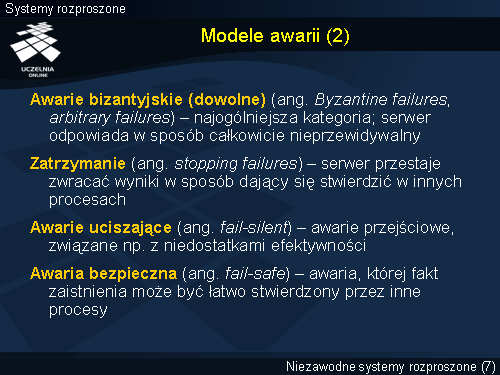 Modele awarii (2)