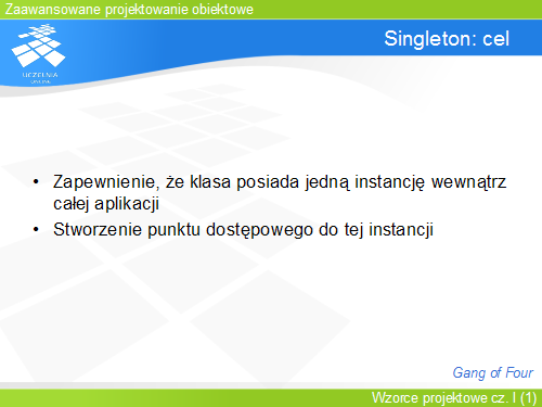 Singleton: cel