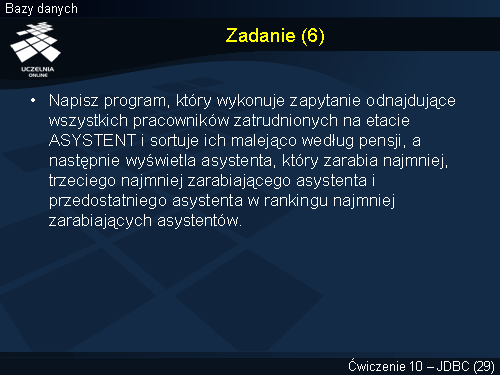 Zadanie (6)